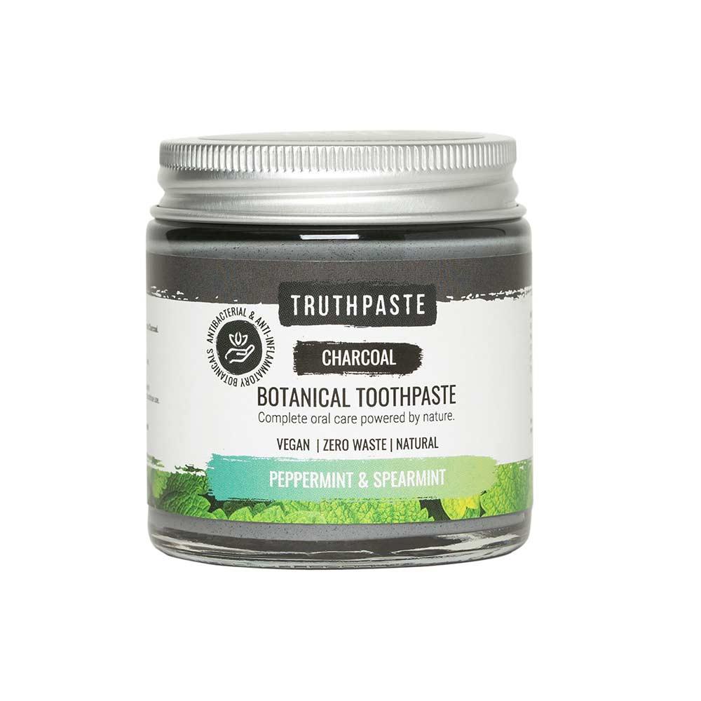 peppermint and spearmint charcoal toothpaste