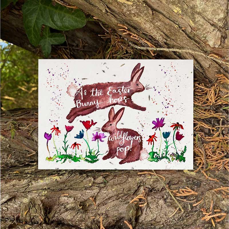 eco friendly easter card