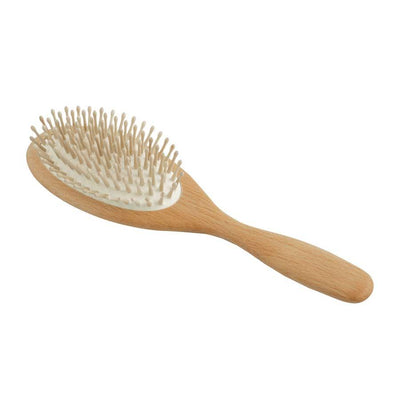 large wooden hairbrush hand made
