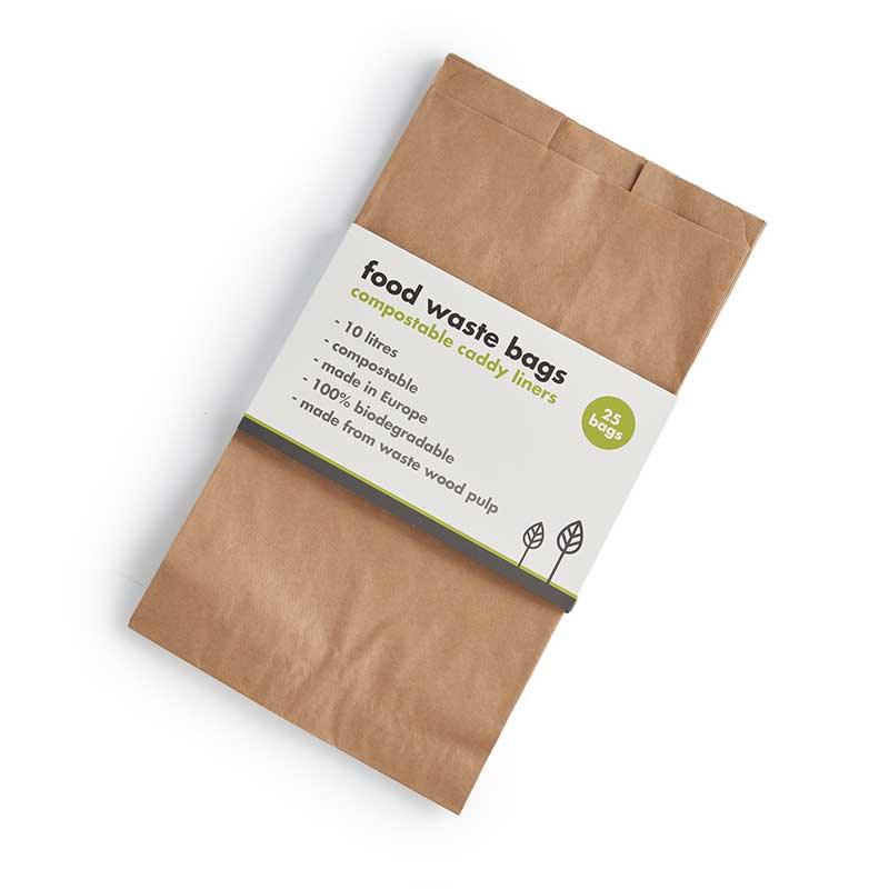 compostable food waste bags product shot