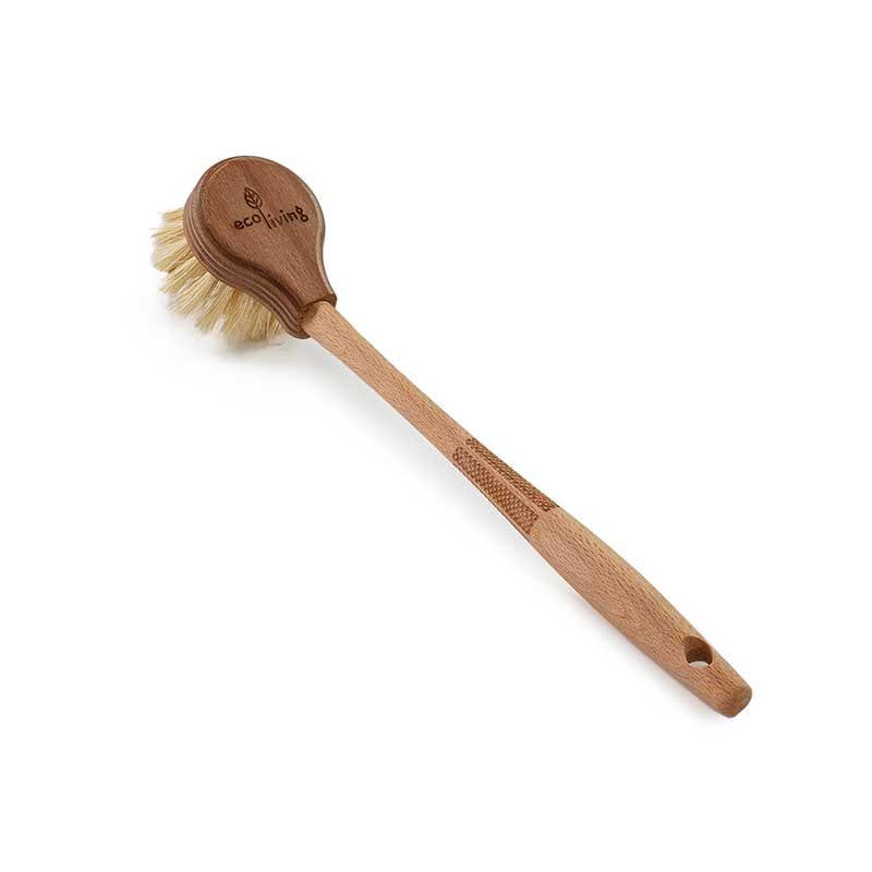 extra long wooden dish brush