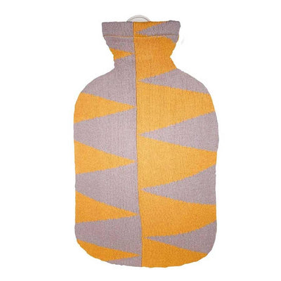 natural rubber hot water bottle retro