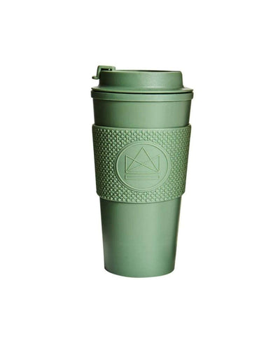 Double Walled Coffee Cup - 460ml - Happy Camper - The Friendly Turtle