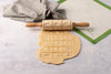 Wooden Biscuit Roller - The Friendly Turtle