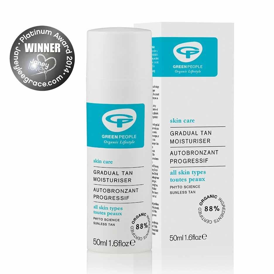 gradual tan moisturiser for the face product image by green people