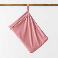 blush pink hanging nappy bag