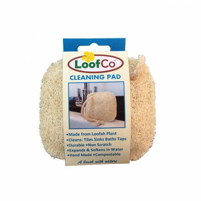natural loofah cleaning pad