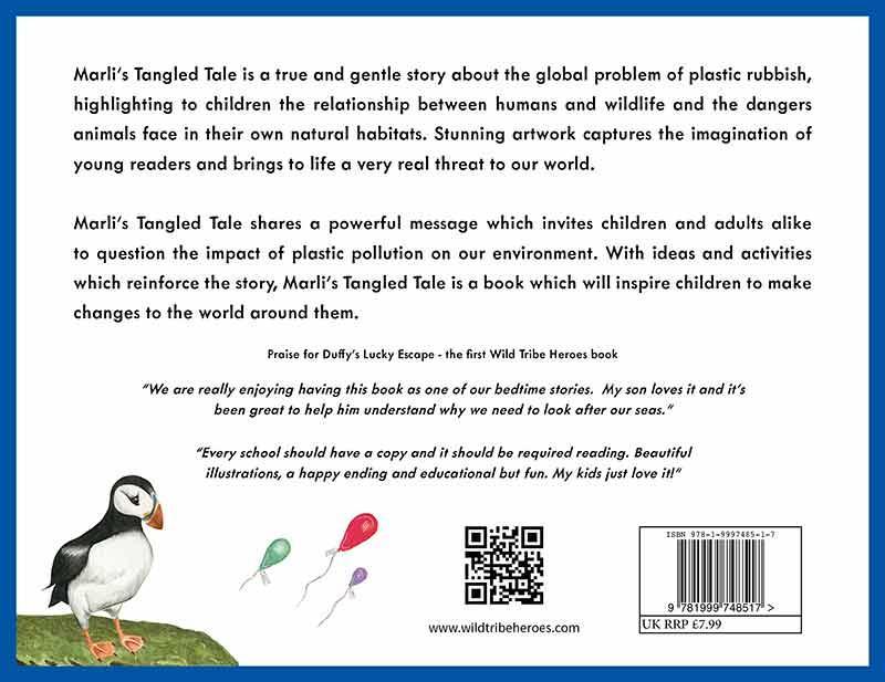 Environmental Children's Book Series - Marli's Tangled Tale - The Friendly Turtle