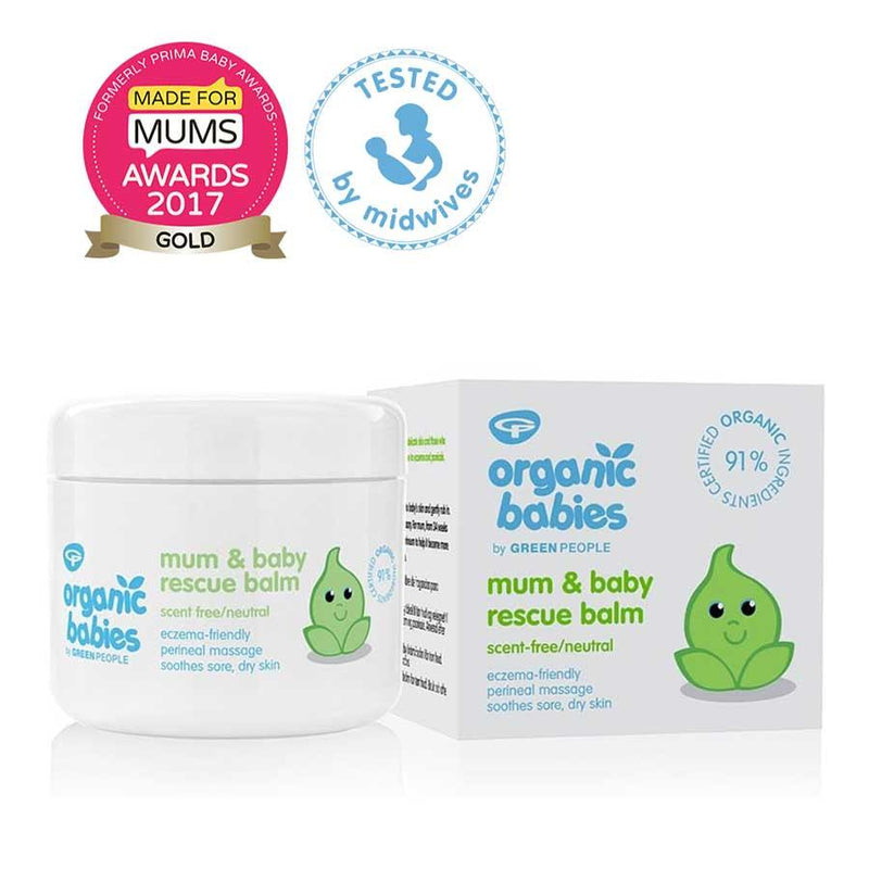 organic baby balm for mum and baby by green people