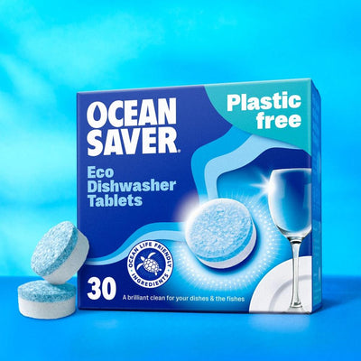 Ocean Saver Dishwaser Eco Tablets - 30 Tablets - The Friendly Turtle