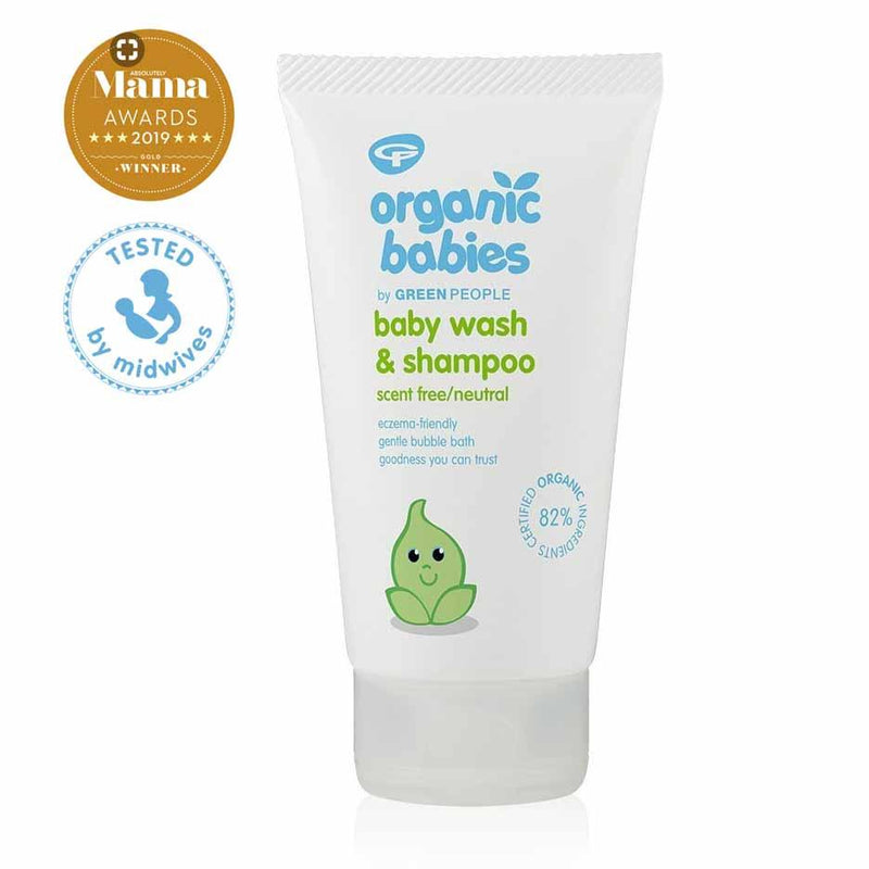 organic baby wash by green people