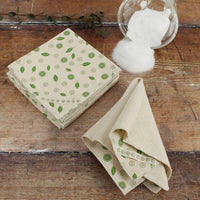 organic cotton unpaper towels in kitchen