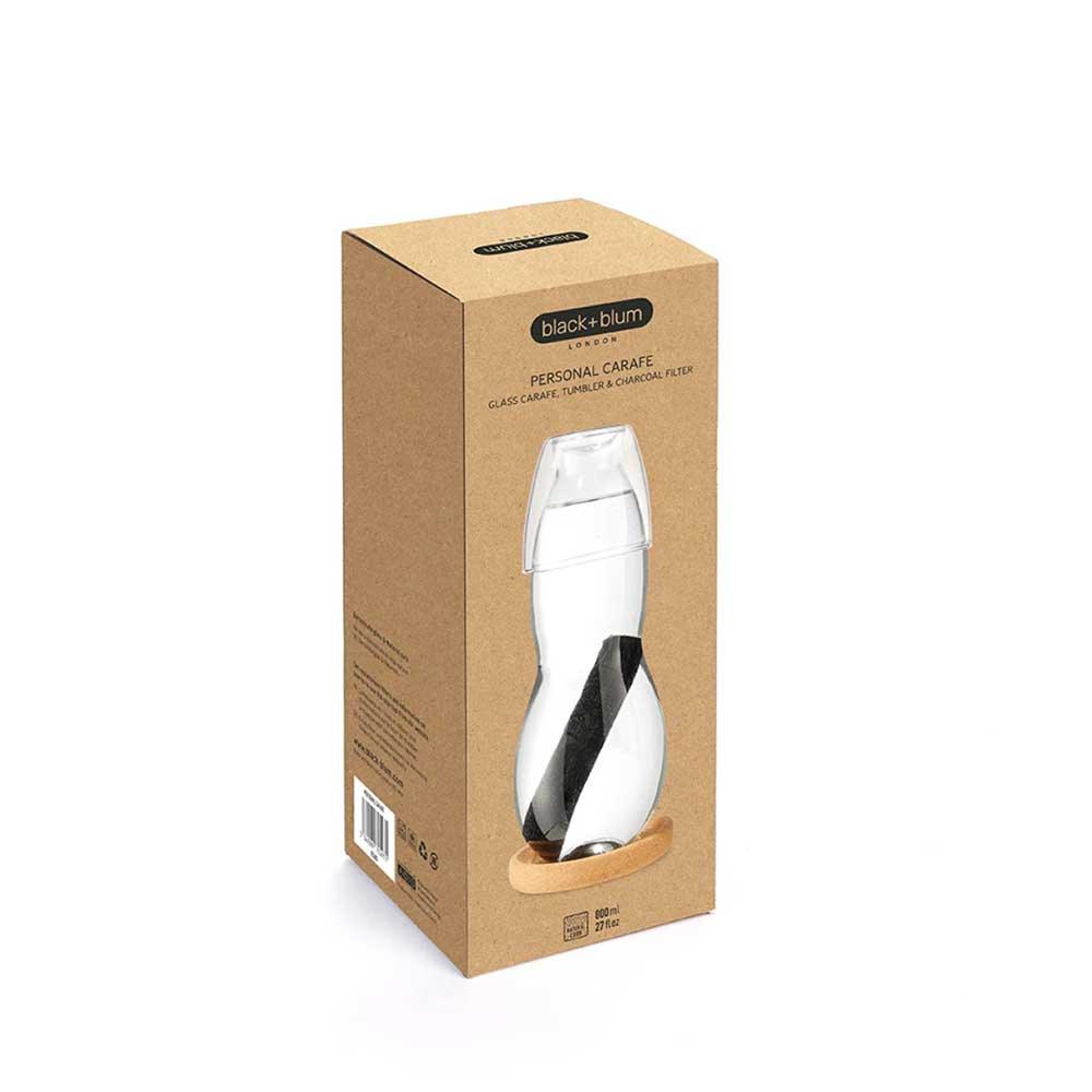 black and blum carafe in packaging