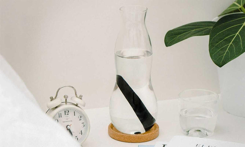 black and blum carafe on table