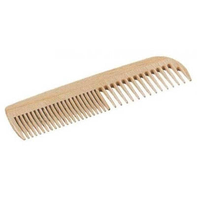 short hair wooden comb