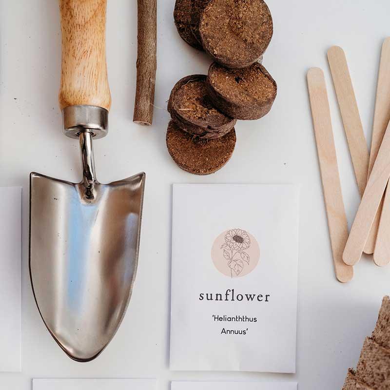 small shovel for growing your own seeds