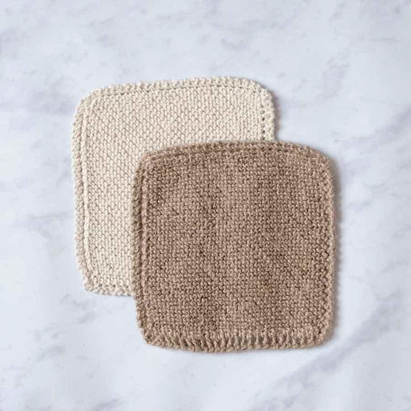 Twin pack sustainable dish scrubber