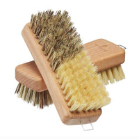 sustainable vegetable brush made from wood