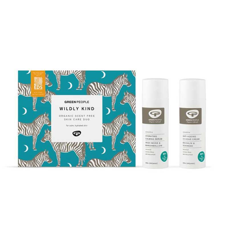 wildly kind skincare duo gift set