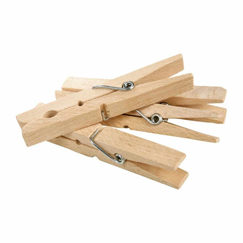wooden clothes pegs 20 pack