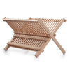 sustainable, wooden dish drainer