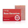 Friendly Rose Geranium Natural Soap Bar