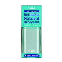 Wild Men's Aqua Case Deodorant Starter Pack - Mint & Aloe Vera