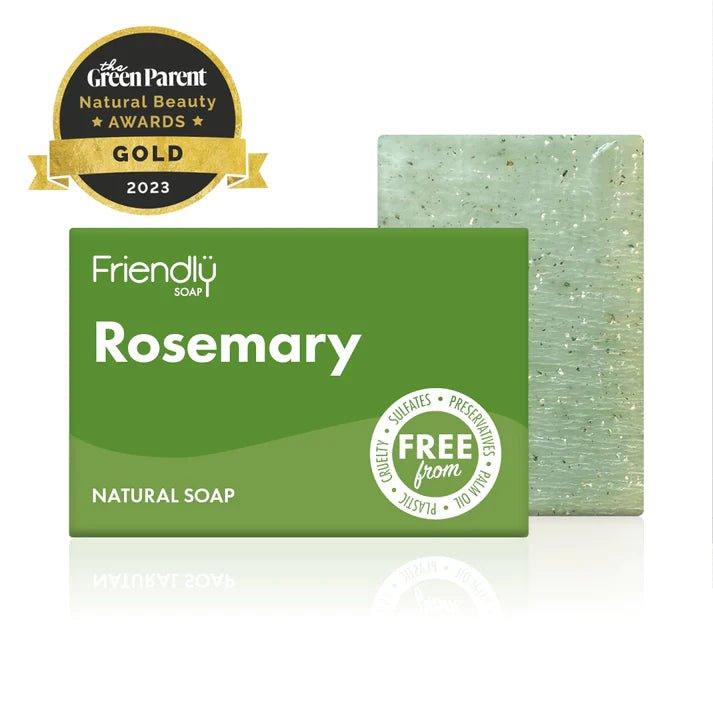 Friendly Rosemary Natural Soap Bar - The Friendly Turtle